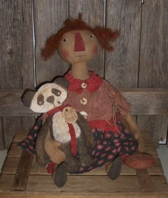 Creating 3D Round Head Dolls - Primitive Dolls, Patterns, and