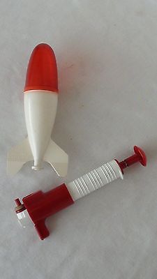 vintage water rocket toy
