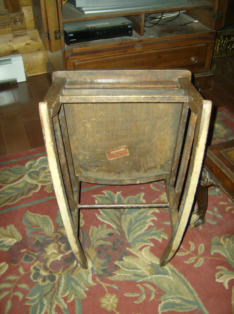 Ford and johnson rocking chair