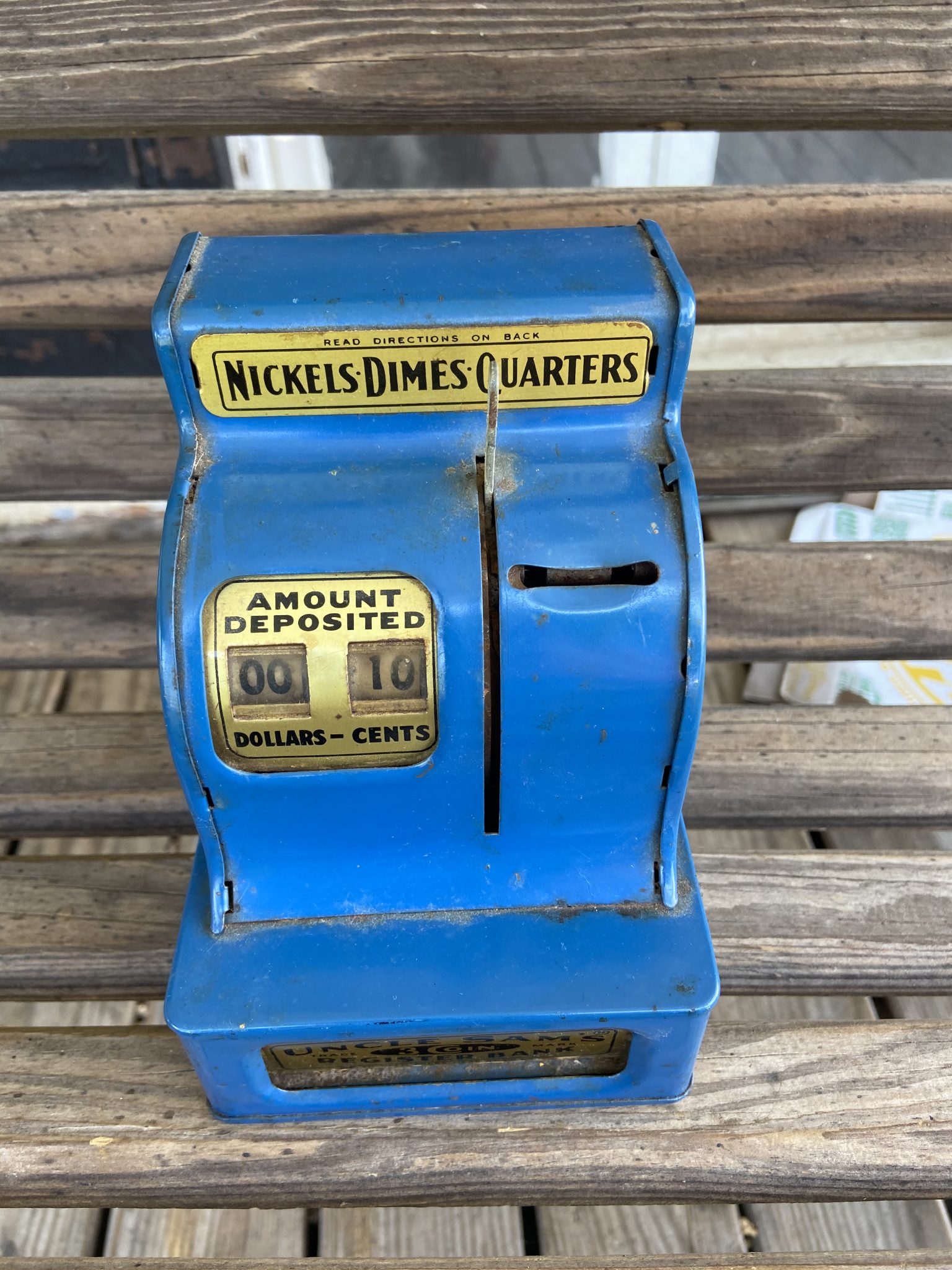 Uncle Sam’s 3 coin bank AntiquesNavigator — Online Antique Stores