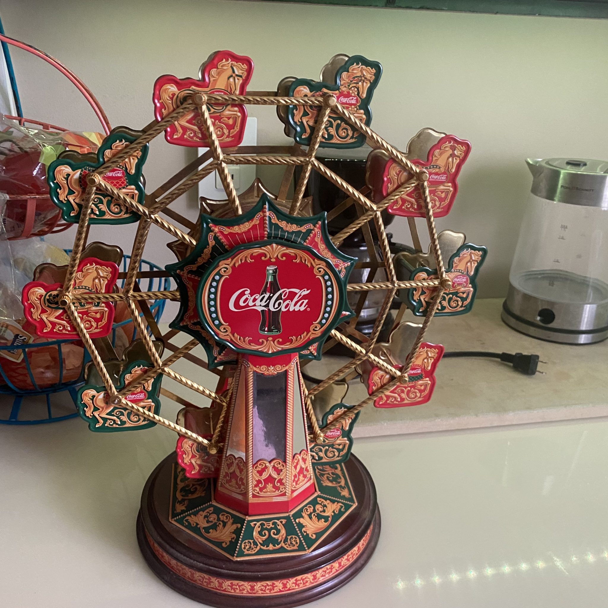 Franklin Coca Cola Pinball, Carousel and Ferris-wheel set